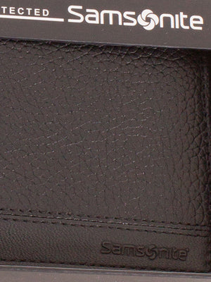 SAMSONITE® Dexter RFID Blocking Leather Billfold (Black)
