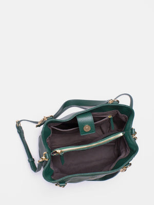 Clara Triple-Compartment Shoulder Bag