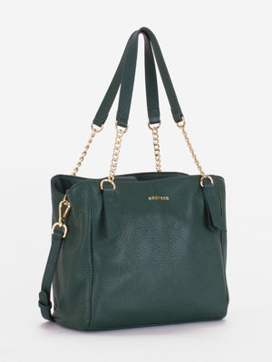 Clara Triple-Compartment Shoulder Bag