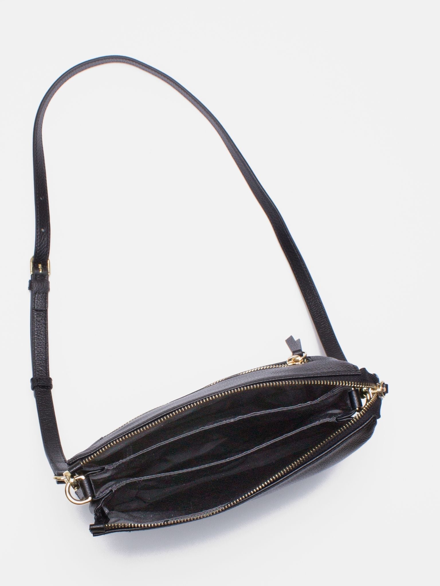 3 compartment shoulder bag shop