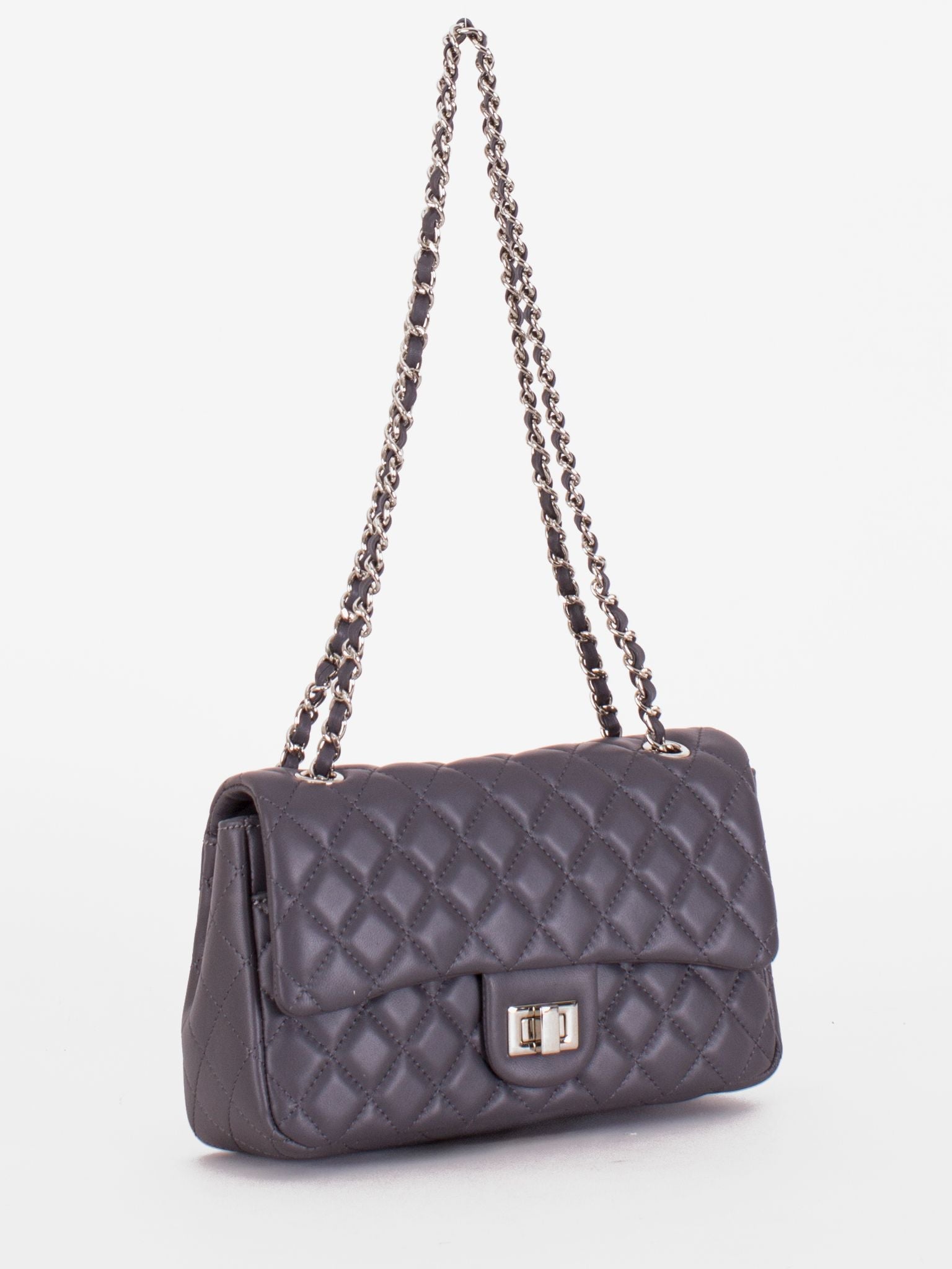 Elise Medium Classic Flap Turnlock Bag