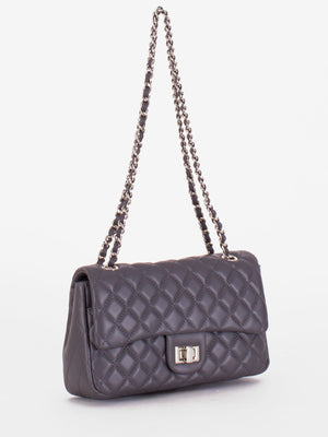 Elise Medium Classic Flap Turnlock Bag