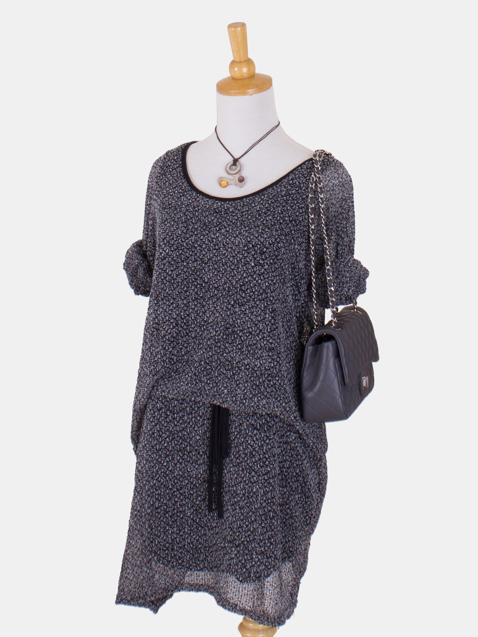 Elise Medium Classic Flap Turnlock Bag