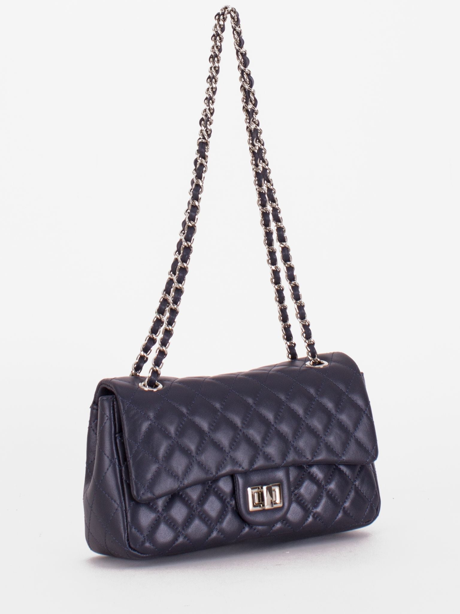 Elise Medium Classic Flap Turnlock Bag