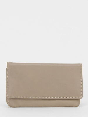 Orchid Leather Mirror Pouch