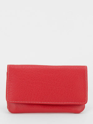 Orchid Leather Mirror Pouch