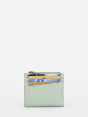 Jean Small Wallet - Celadon Green