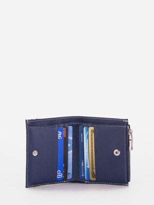 Jean Small Wallet - Navy