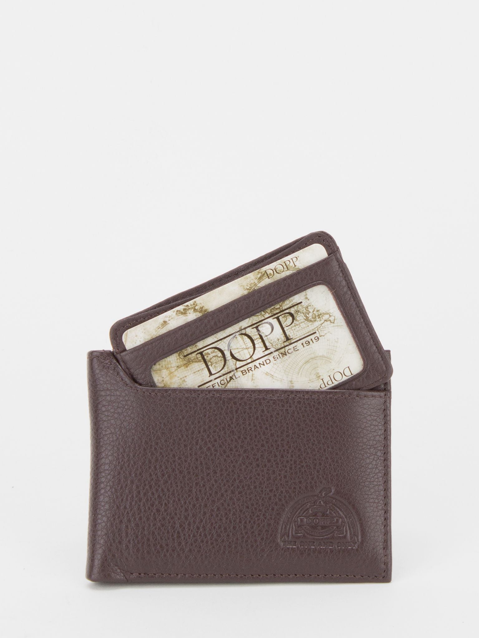 DOPP Winchester RFID Blocking Leather Billfold (Brown)