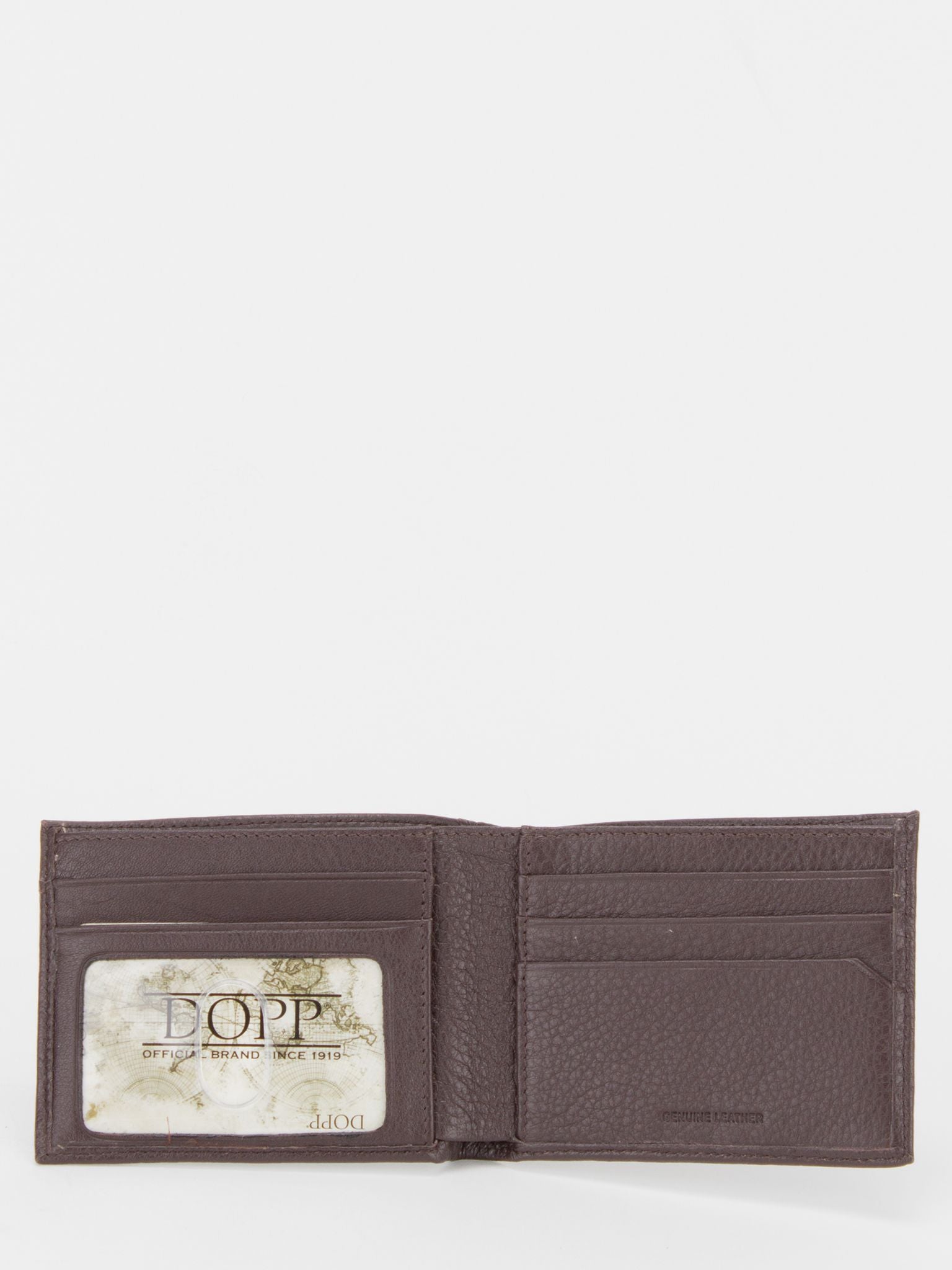 DOPP Winchester RFID Blocking Leather Billfold (Brown)