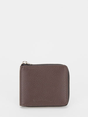 FIELD & STREAM Oscar RFID Blocking Zip Around Leather Wallet (Brown)