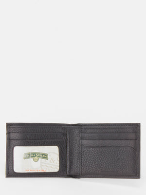 FIELD & STREAM Newcastle RFID Blocking Leather Billfold (Black)