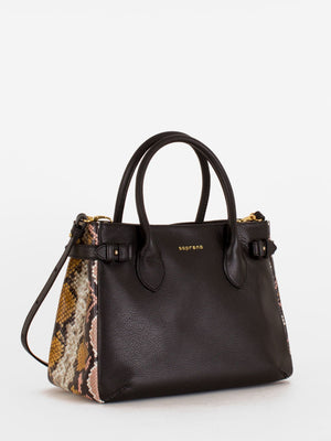 Rebecca Texture Contrast Satchel