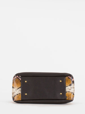 Rebecca Exotic Accent Satchel