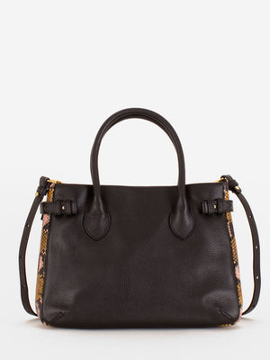 Rebecca Texture Contrast Satchel