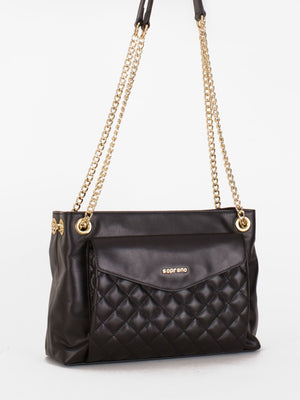 Lauren Quilt Accent Shoulder Bag