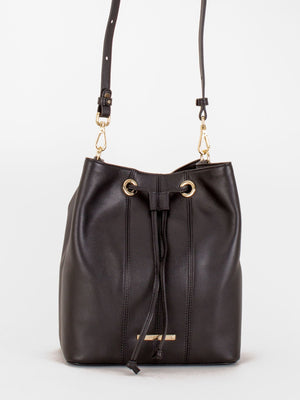 Antonia Drawstring Bucket Bag