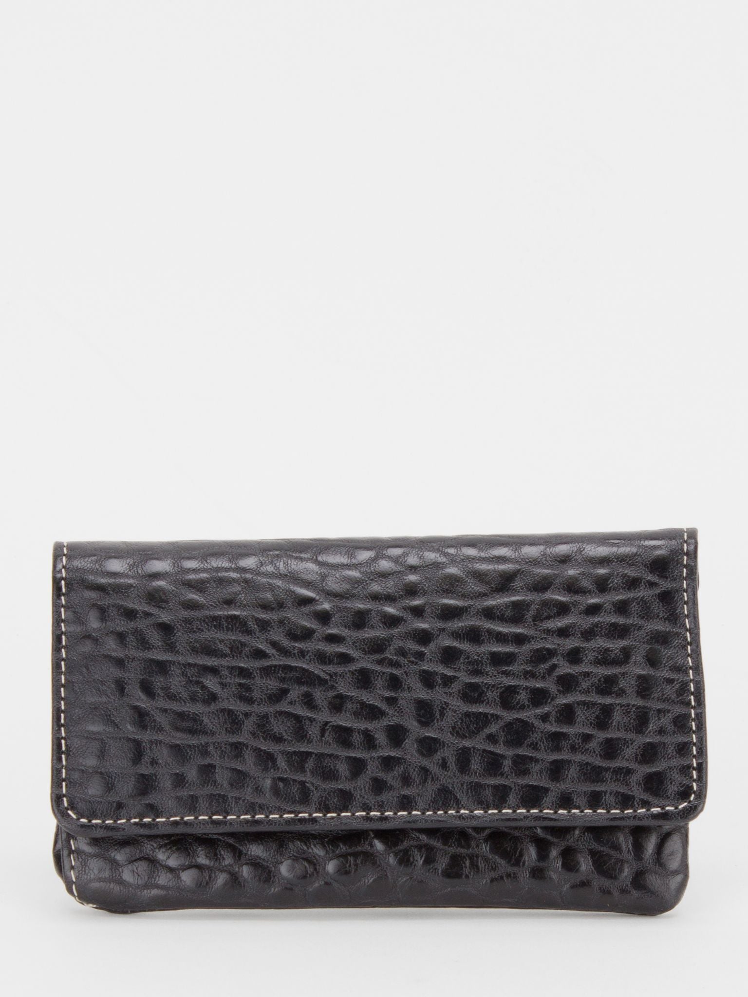Orchid Leather Mirror Pouch