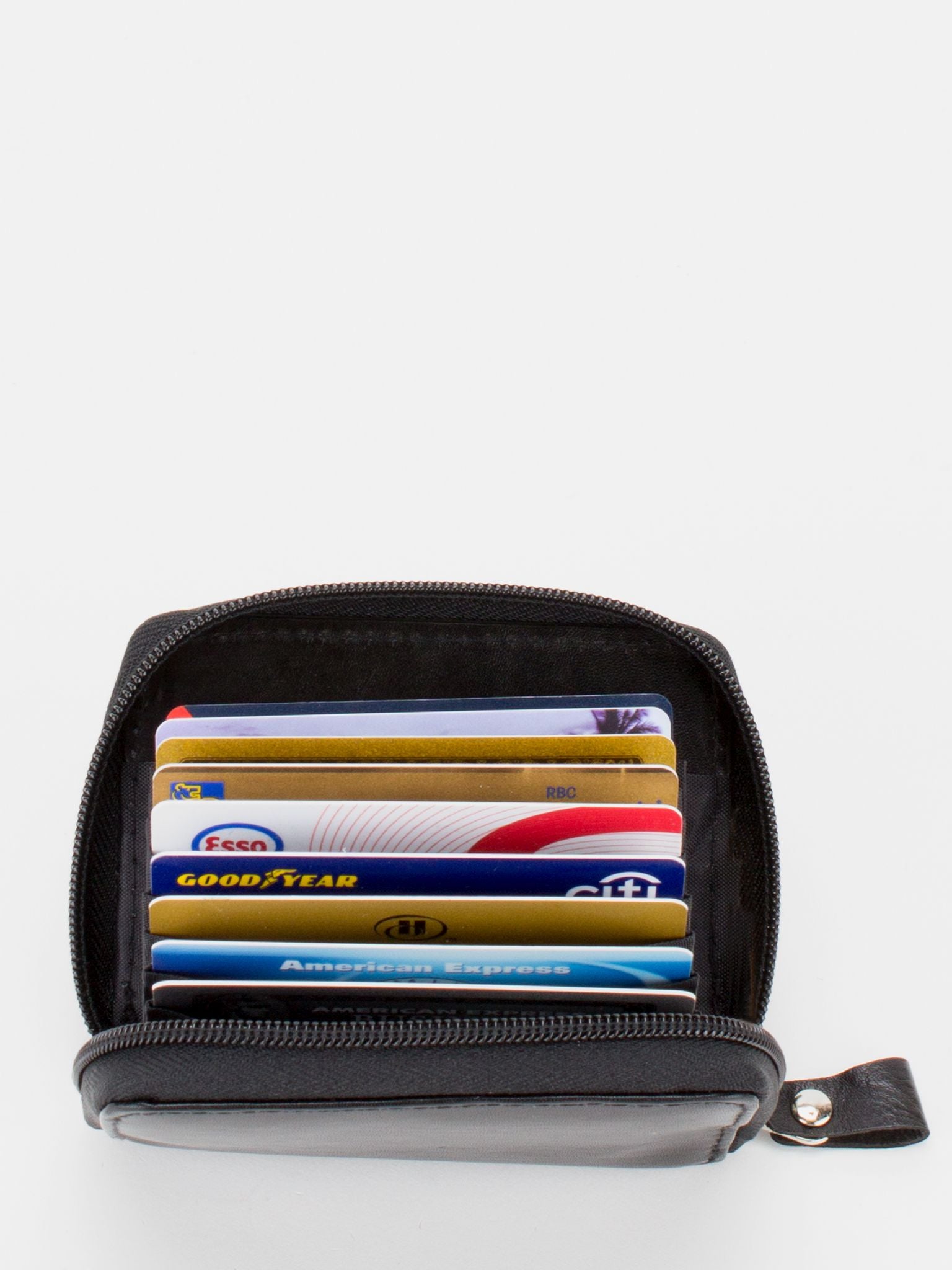 Cherry Accordion Leather Cardholder